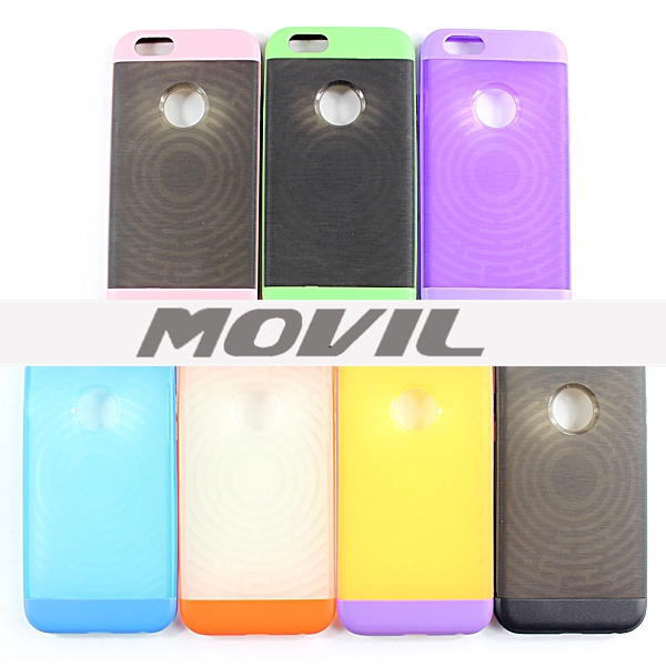 NP-2508 Frontera TPU   PC Funda para Apple iPhone 6-17